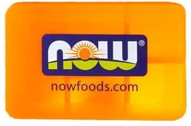 Pudełko, Pojemnik na Kapsułki i Tabletki, NOW Foods, 1 szt.