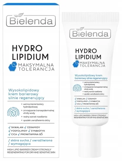 BIELENDA HYDRO LIPIDUM Wysokolipidowy Krem barierowy silnie regenerujący - skóra sucha 50ml-2