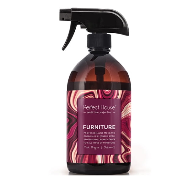 Profesjonalne Mleczko do mycia i pielęgnacji mebli, BARWA Perfect House Furniture, 450ml