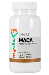 Maca 400 mg, Capsules Myvita