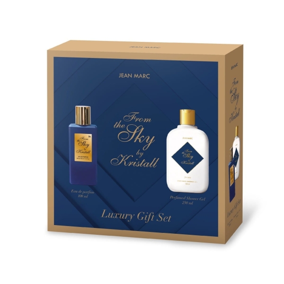 JEAN MARC Zestaw prezentowy damski From the Sky (Woda perfumowana 100ml + Perfumowany żel pod prysznic 250ml)