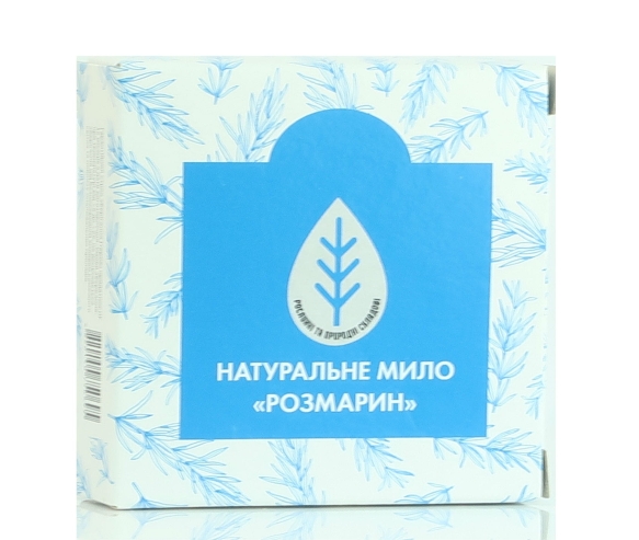 Rosemary Organic Vegan Handmade Bar Soap, Yaka, 75 g