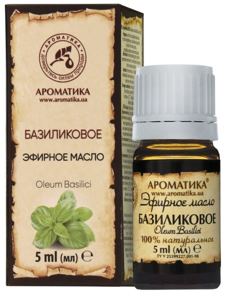 Olejek Bazyliowy (Bazylia), 100% Naturalny, Aromatika
