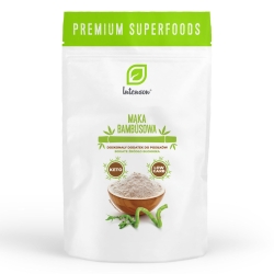 Błonnik bambusowy w proszku (Mąka bambusowa KETO), Intenson, 500g