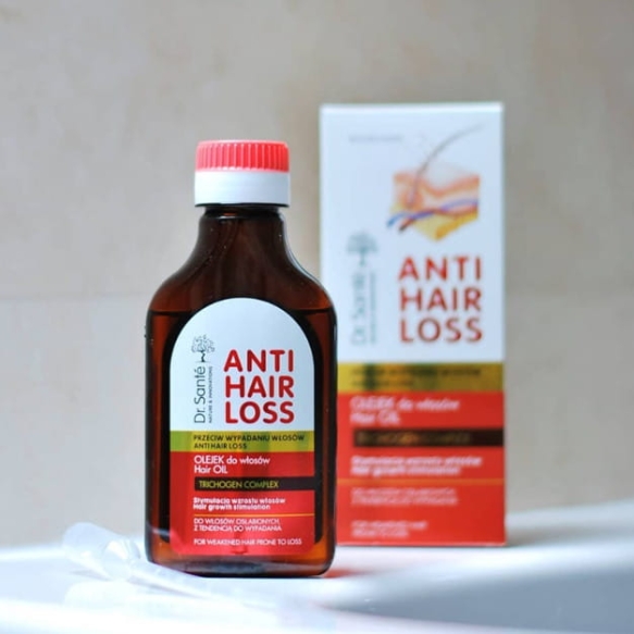 Olejek Przeciw Wypadaniu Włosów Anti Hair Loss, Seria Dr. Sante