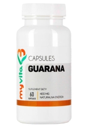 Guarana 400mg, Capsules, Myvita