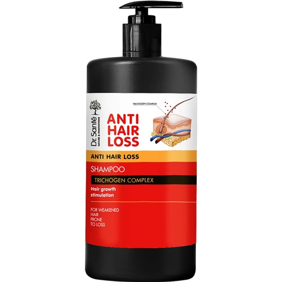 Szampon Przeciw Wypadaniu Włosów Anti Hair Loss, Seria Dr. Sante, 1000 ml
