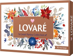 Zestaw herbat WINTER "Great Partea Collection" Lovare (18 smaków 90 kopert)