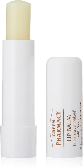 Balsam do Ust Intensywnie Odżywczy Miód i Wanilia, SPF10, Green Pharmacy