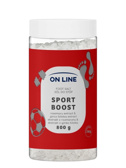 ON LINE Sól do stóp Sport Boost  800 g