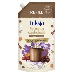 LUKSJA Mydło w płynie Gorąca Czekolada - zapas 900 ml