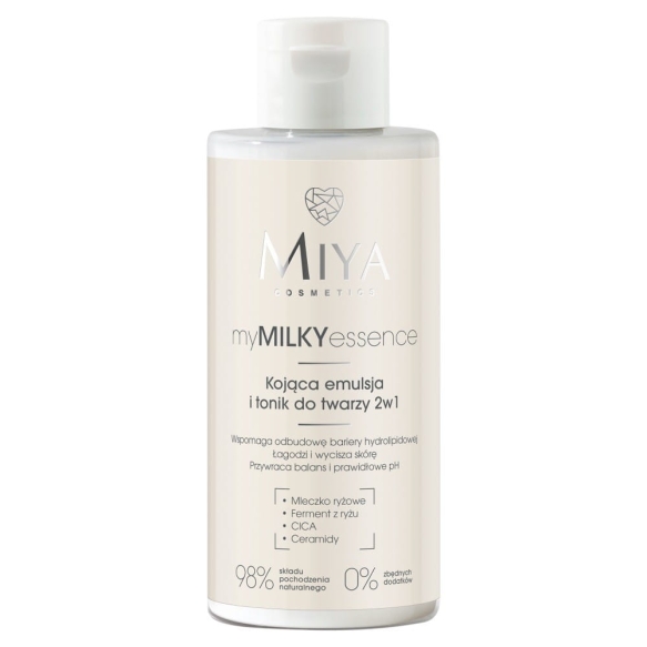 MIYA myMILKYessence Kojąca emulsja i tonik do twarzy 2w1 150 ml