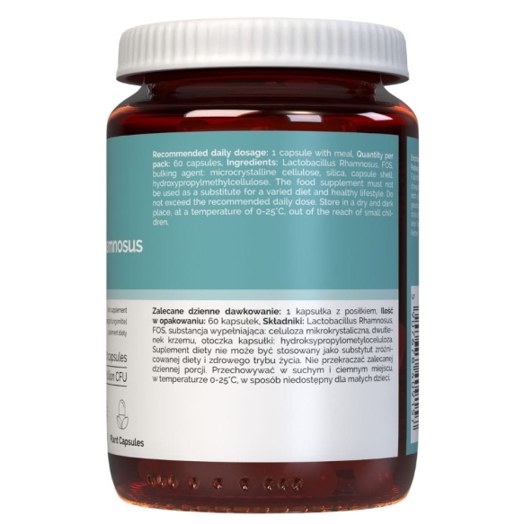 Probiotyk Lactobacillus Rhamnosus, Vitaler's, 60 kapsułek