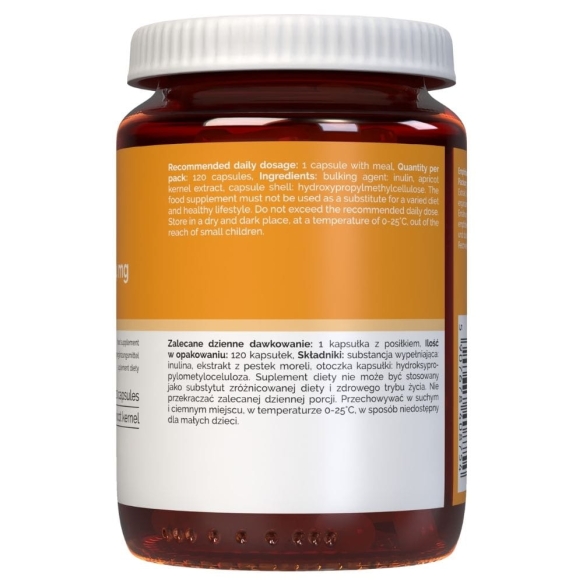 Amigdalina (Witamina B17) 4 mg, Vitaler's, 120 kapsułek
