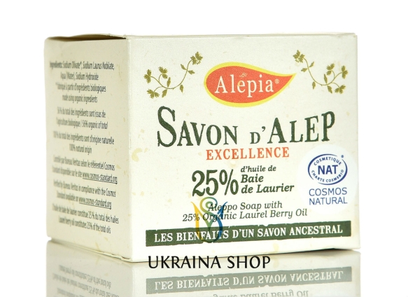 Aleppo Soap Excellence 25% Laurie BIO, Alepia, 190g