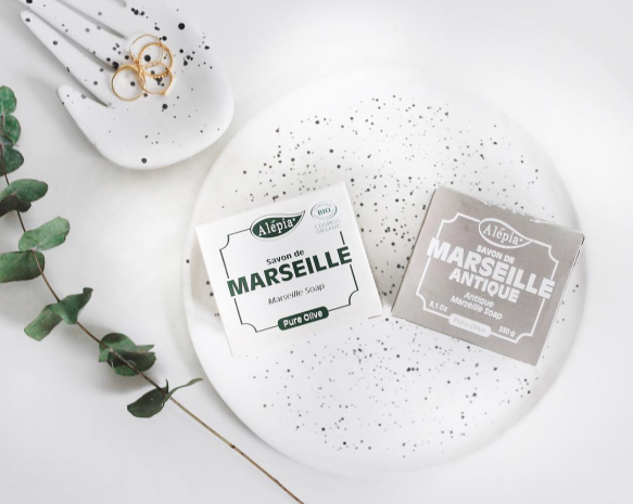 Antique Marseille Soap Pure Olive, Alepia, 230 g