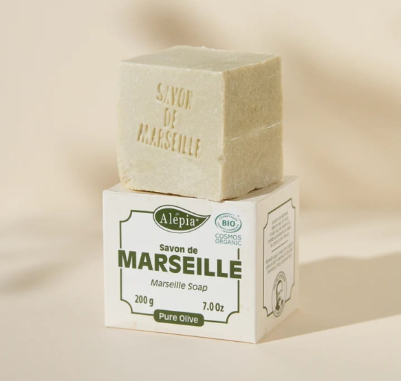 Mydło Marsylskie BIO 100% Oliwa z Oliwek, Alepia, 230g