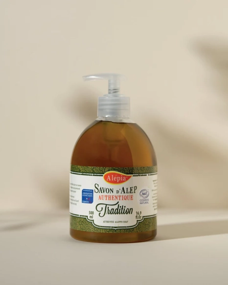 Mydło Alep w Płynie Tradition 1% Oleju Laurowego, 500ml