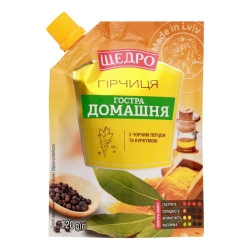 Musztarda Pikantna Domowa Schedro, 120 g