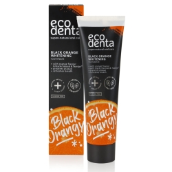 Pasta do Zębów Black Orangy Wybielająca Pomarańczowa, Ecodenta, 100 ml 