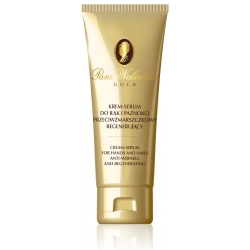 Pani Walewska Gold Krem-Serum do rąk przeciwzmarszczkowy regenerujący, 75 ml