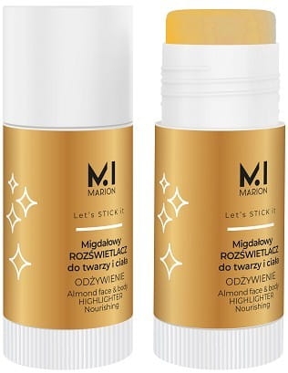 MARION Rozświetlacz w sztyfcie do twarzy migdałowy 25 g