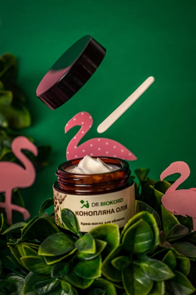 Hemp Nourishing &amp; Regenerating Face Mask, Dr. Biokord