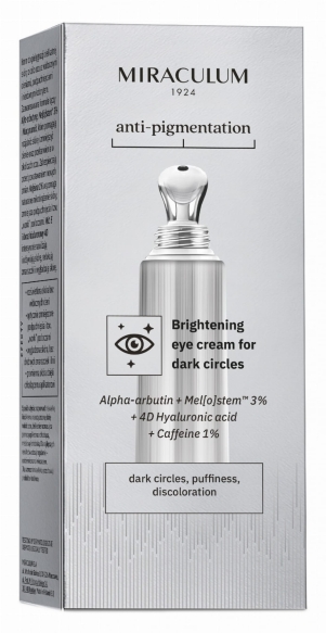 MIRACULUM Anti-Pigmentation Krem pod oczy rozjaśniający cienie