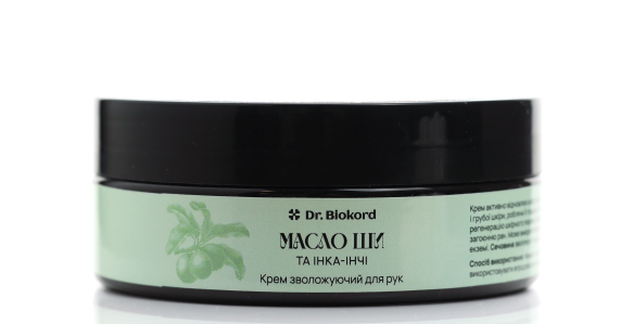 Shea Butter &amp; Inca Inchi Oil Moisturizing Hand Cream, Dr.Biokord, 150 ml