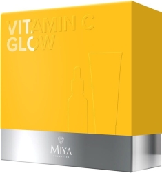 MIYA Zestaw prezentowy Vitamin C Glow (Serum rozjaśniające 30ml + Pianka oczyszczająca 100ml)