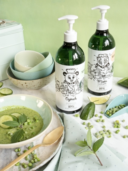 Ogórek Naturalny Płyn do Naczyń, Yope, 750ml