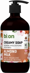 BIO NATURELL Kremowe mydło w płynie z pompką Migdałowe 473 ml