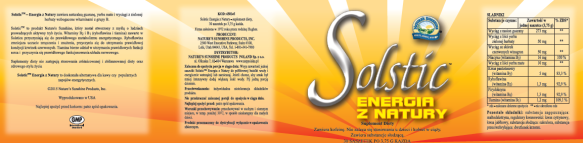 Solstic Energia z Natury, Nature's Sunshine, 30 saszetek
