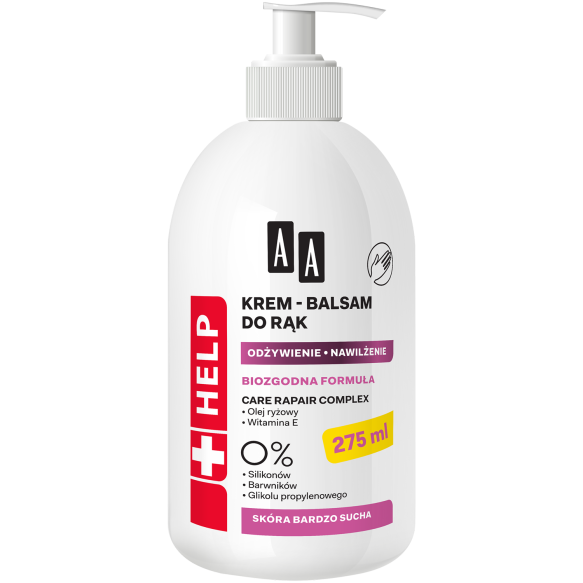 AA HELP Krem-balsam do rąk odżywczo-nawilżający XXL 275ml