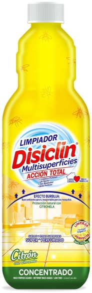 DISICLIN Płyn do powierzchni i podłóg koncentrat perfumowany Citron 1000 ml