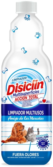 DISICLIN Płyn do powierzchni i podłóg koncentrat perfumowany Mascotas 1000 ml