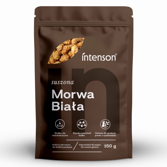 Morwa Biała, Owoc Suszony, Intenson, 150g