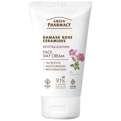 Róża damasceńska + Ceramidy Krem do twarzy na dzień, Green Pharmacy, 50ml