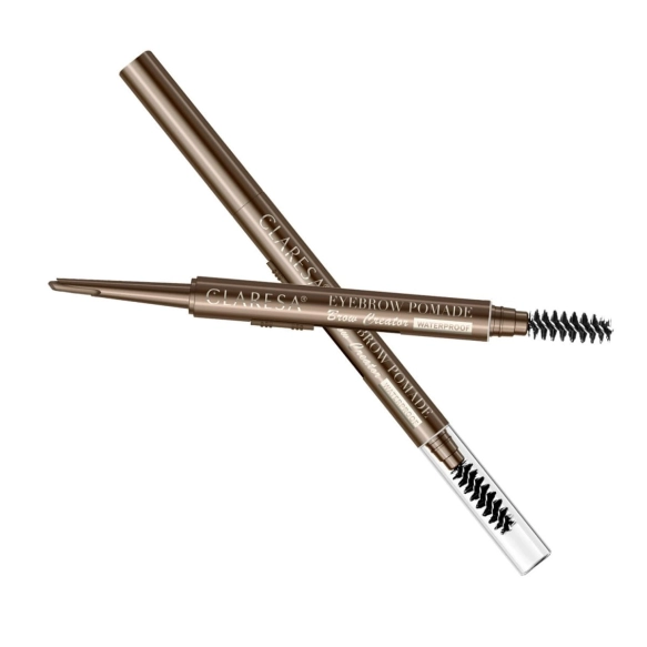 CLARESA Brow Creator Pomada do brwi w kredce 02 Medium Brown 0,17 g