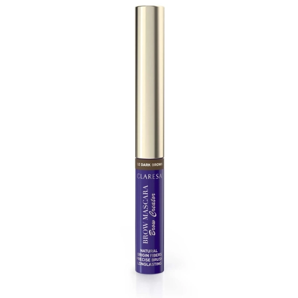 CLARESA Brow Creator Mascara Tusz do brwi 02 Dark Brown 6 g