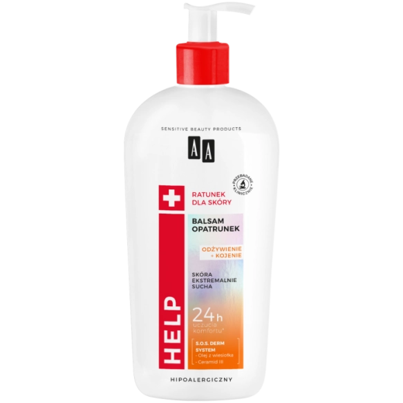 AA HELP Balsam-opatrunek do Ciała, Skóra Ekstremalnie Sucha, 400ml