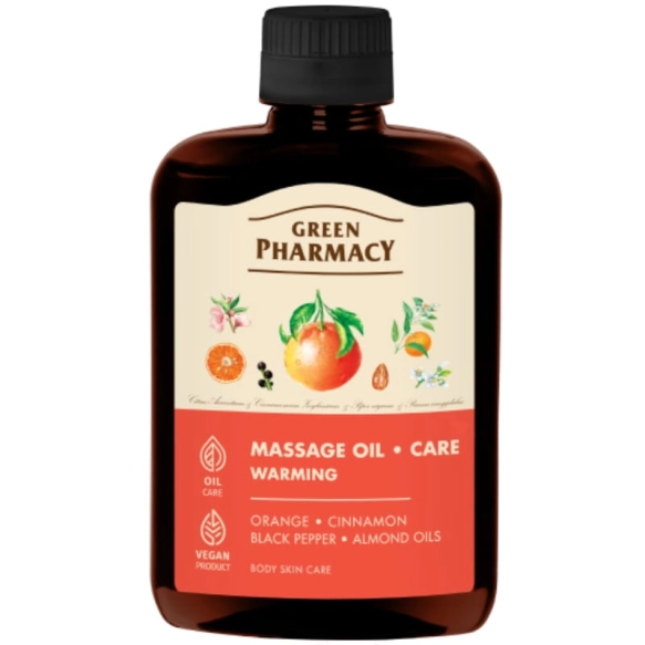 Warming Massage Oil, Green Pharmacy Body Care, 200 ml