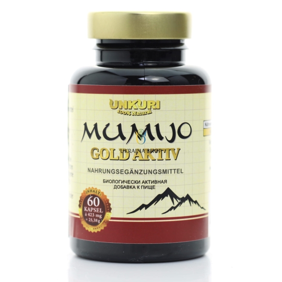 Mumio Gold Aktiv, UNKURI, 60 kapsułek