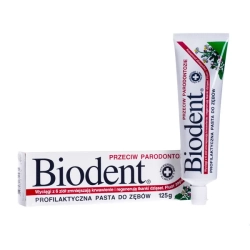 Biodent Pasta do zębów przeciw parodontozie, 125g