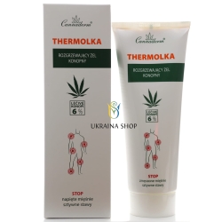 Конопляный согревающий гель от боли в мышцах и суставах, Thermolka, Cannaderm
