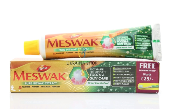 Meswak Pasta do Zębów Dabur, Bez Fluoru