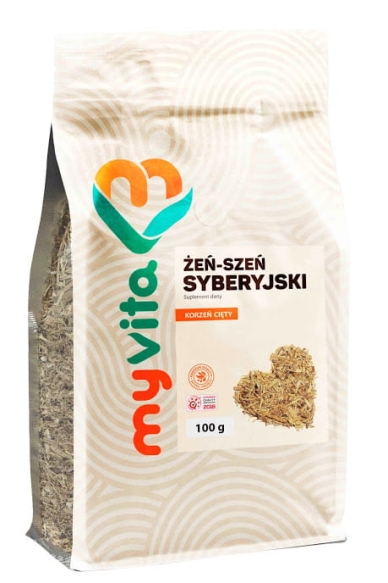 Żeń-Szeń Syberyjski Korzeń, Myvita 100 g