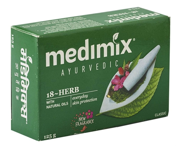 Mydełko 18 Ziół do Pielęgnacji Skóry Wrażliwej Medimix, 125g