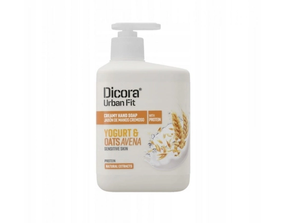 DICORA Urban Fit Mydło do mycia rąk Jogurt i Owies z proteinami 500 ml