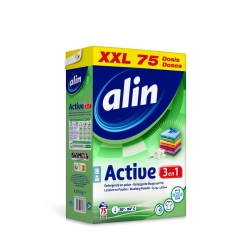 ALIN Active 3w1 Proszek do prania uniwersalny (75 prań) Hiszpański 4,275 kg